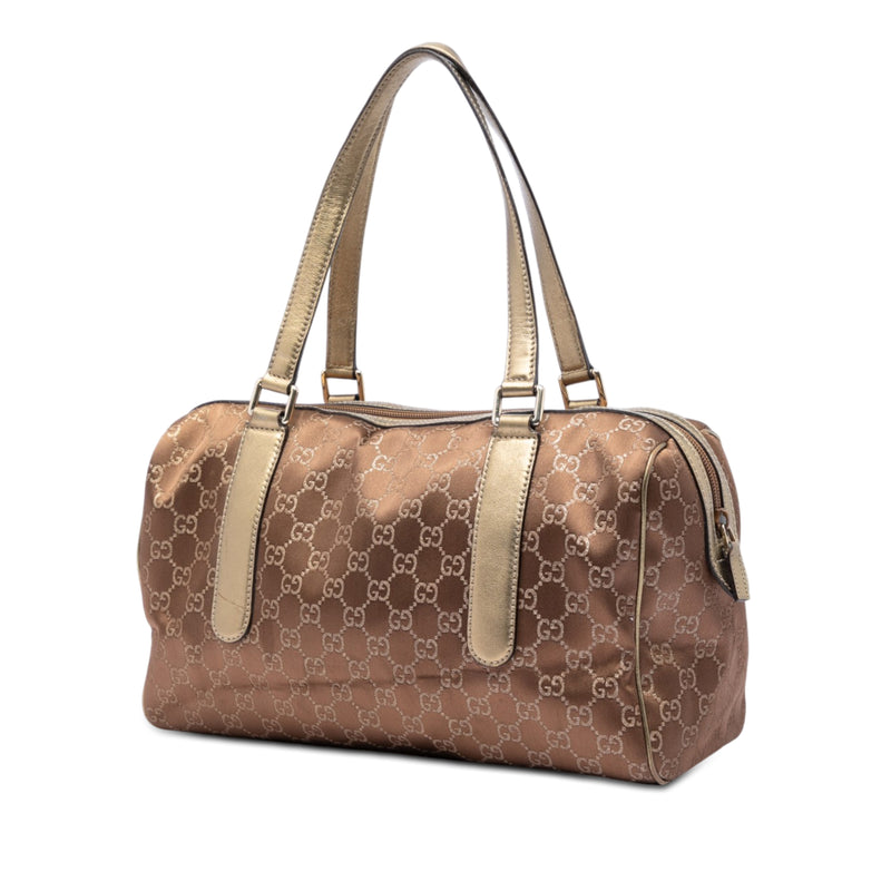GG Satin Boston Bag - Image 2