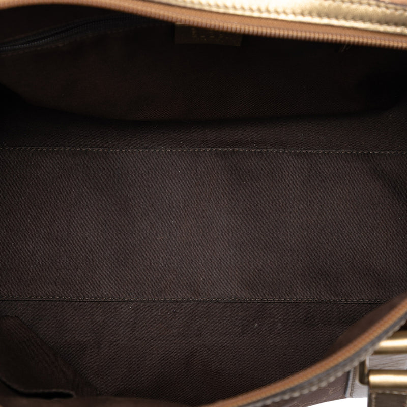 GG Satin Boston Bag - Image 4