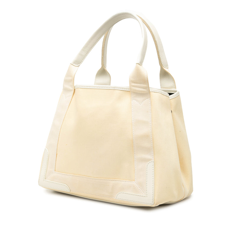 Canvas Navy Cabas Tote S - Image 2