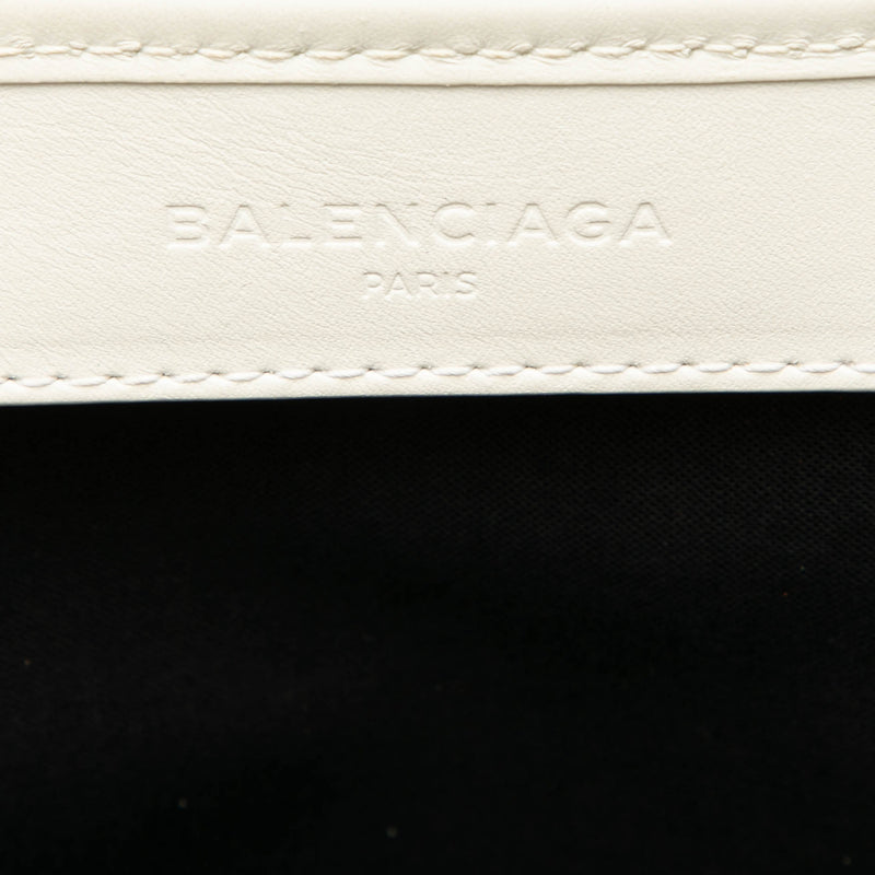 Canvas Navy Cabas Tote S - Image 5