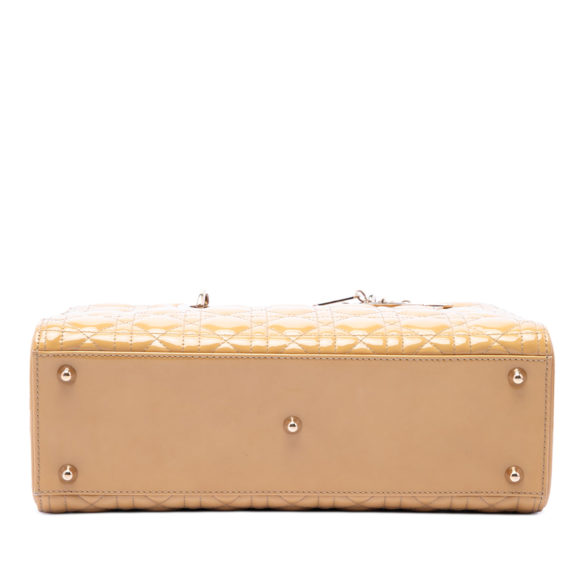 Large Patent Cannage Lady Dior - Image 3