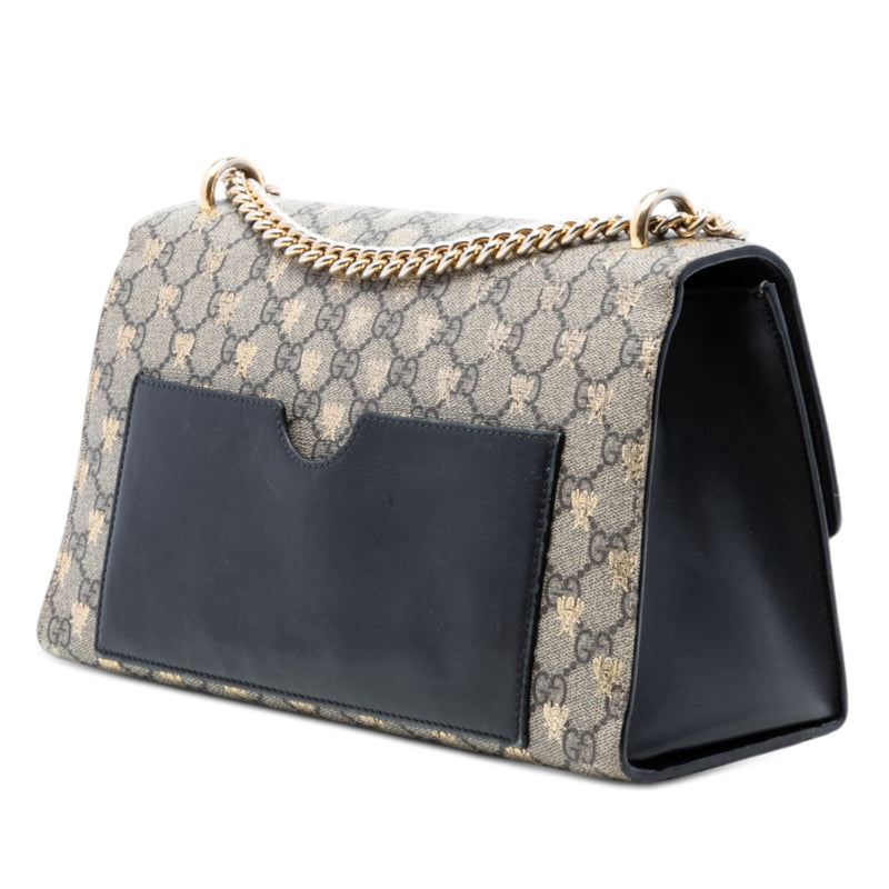 Medium GG Supreme Bee Padlock Shoulder Bag - Image 2