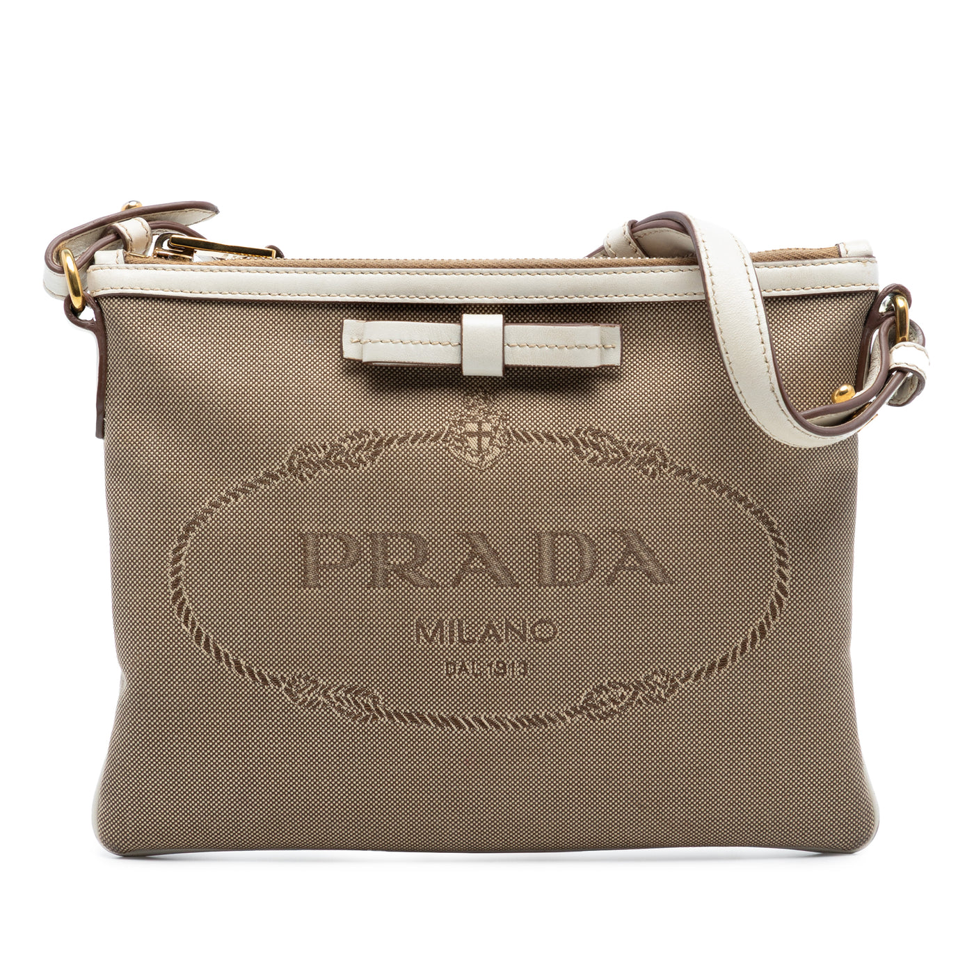Canvas Canapa Logo Bow Crossbody - Image 1