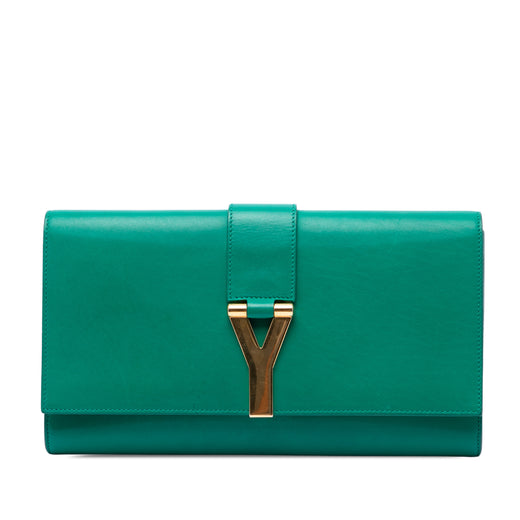 Leather Chyc Ligne Clutch - Image 1