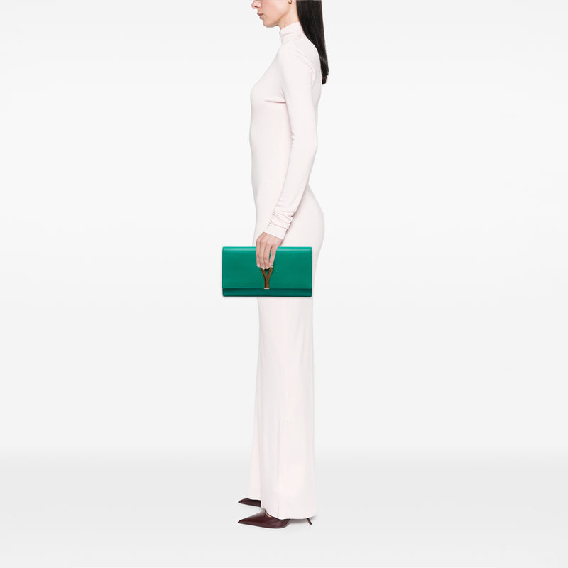 Leather Chyc Ligne Clutch - Image 6