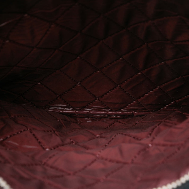 Quilted Lambskin CC Beauty Foldover Clutch - Image 4
