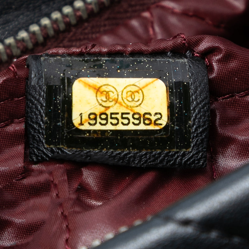 Quilted Lambskin CC Beauty Foldover Clutch - Image 5