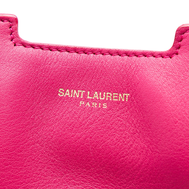 Small Calfskin Cabas Chyc Satchel - Image 5