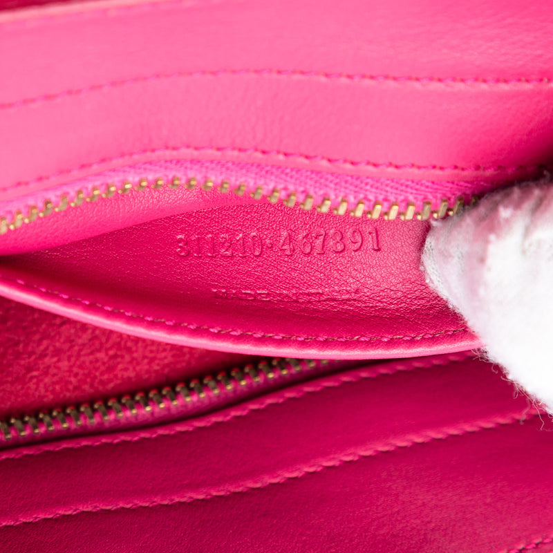 Small Calfskin Cabas Chyc Satchel - Image 6
