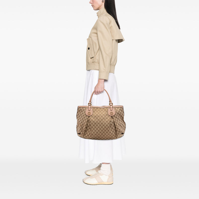Large GG Canvas Scarlett Tote - Image 7