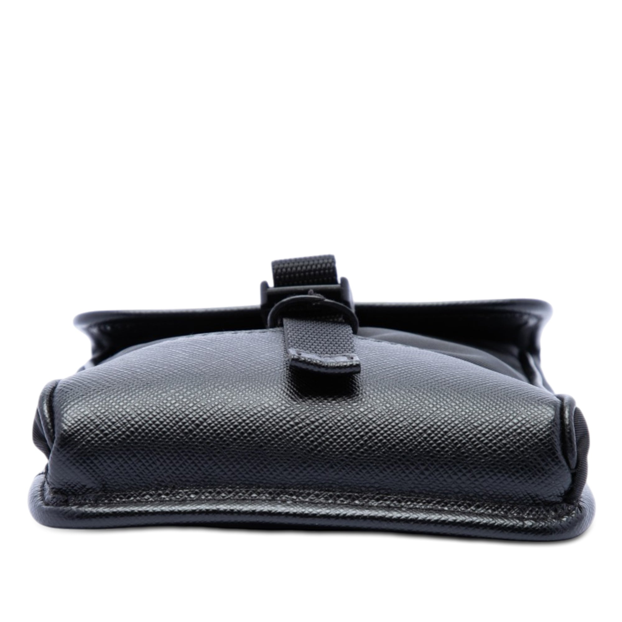 Saffiano Trimmed Re Nylon Phone Case - Image 3