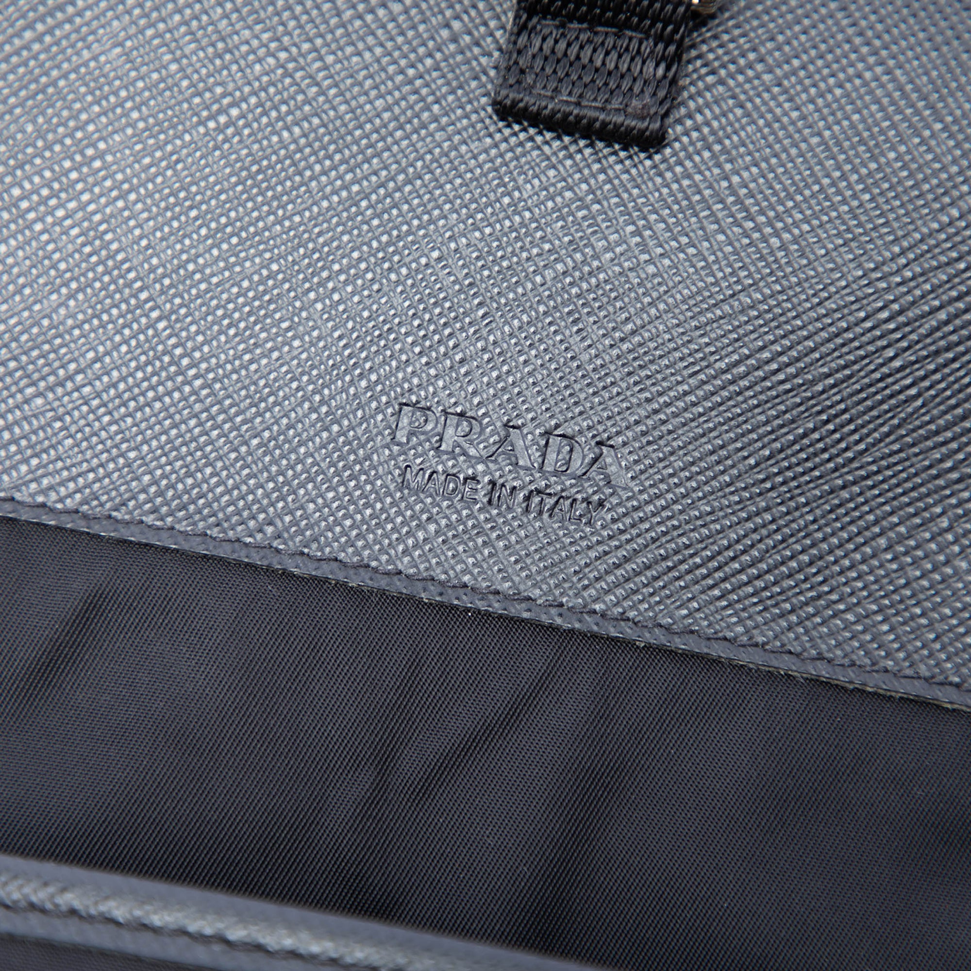 Saffiano Trimmed Re Nylon Phone Case - Image 5