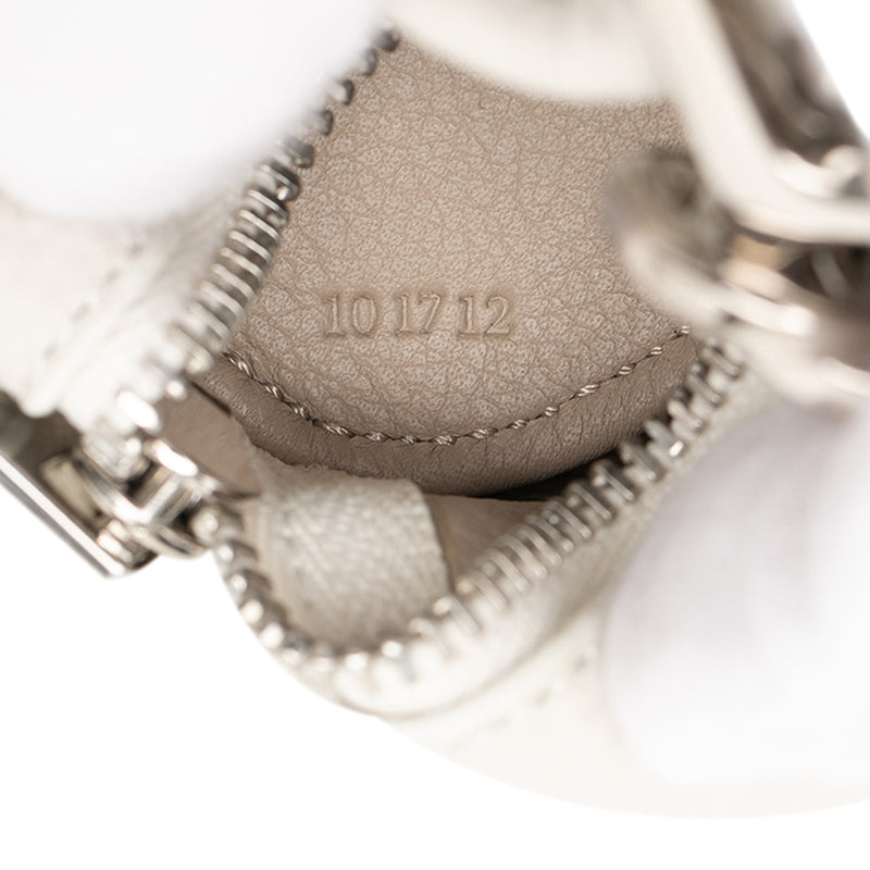Pebbled Calfskin Bunny Bag Charm Coin Pouch - Image 5