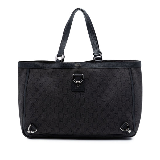 GG Denim Abbey D Ring Tote - Image 1
