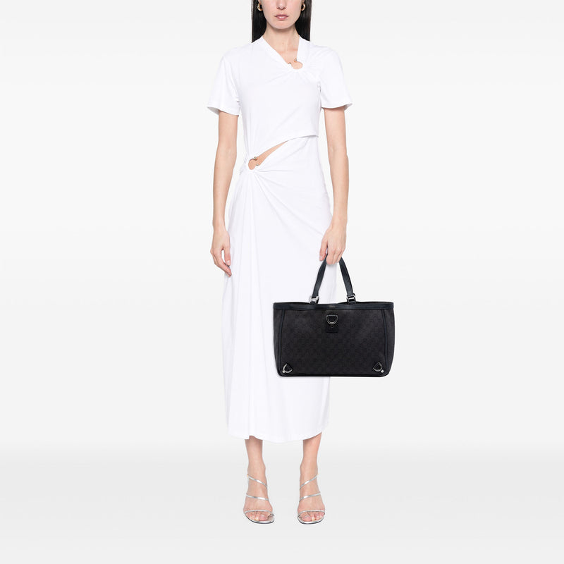 GG Denim Abbey D Ring Tote - Image 7