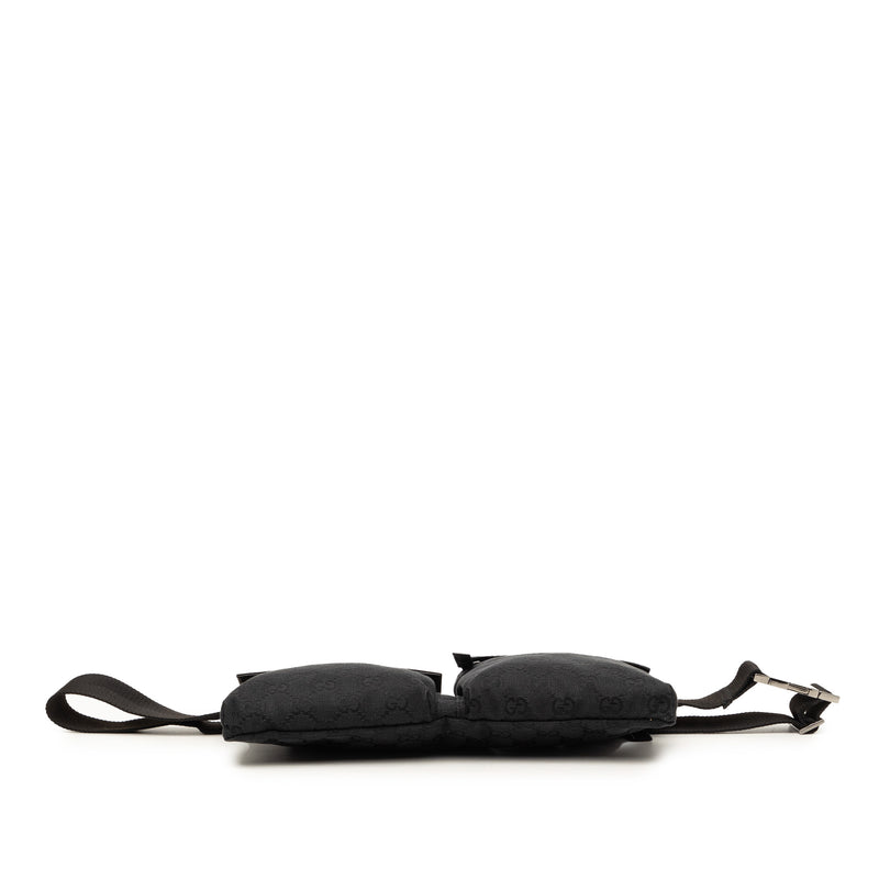 GG Canvas Double Pocket Belt Bag - Image 3