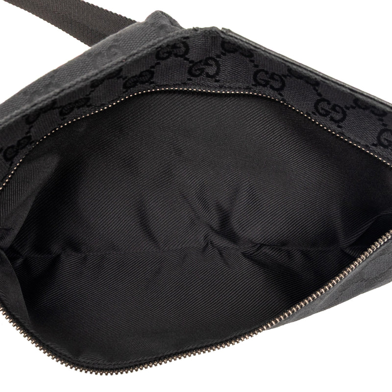 GG Canvas Double Pocket Belt Bag - Image 4