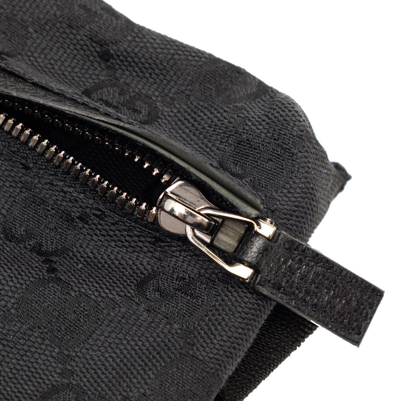 GG Canvas Double Pocket Belt Bag - Image 7