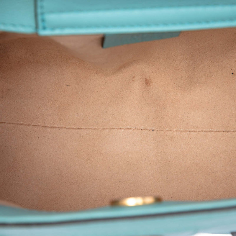 Mini Calfskin Bamboo Diana Satchel - Image 4