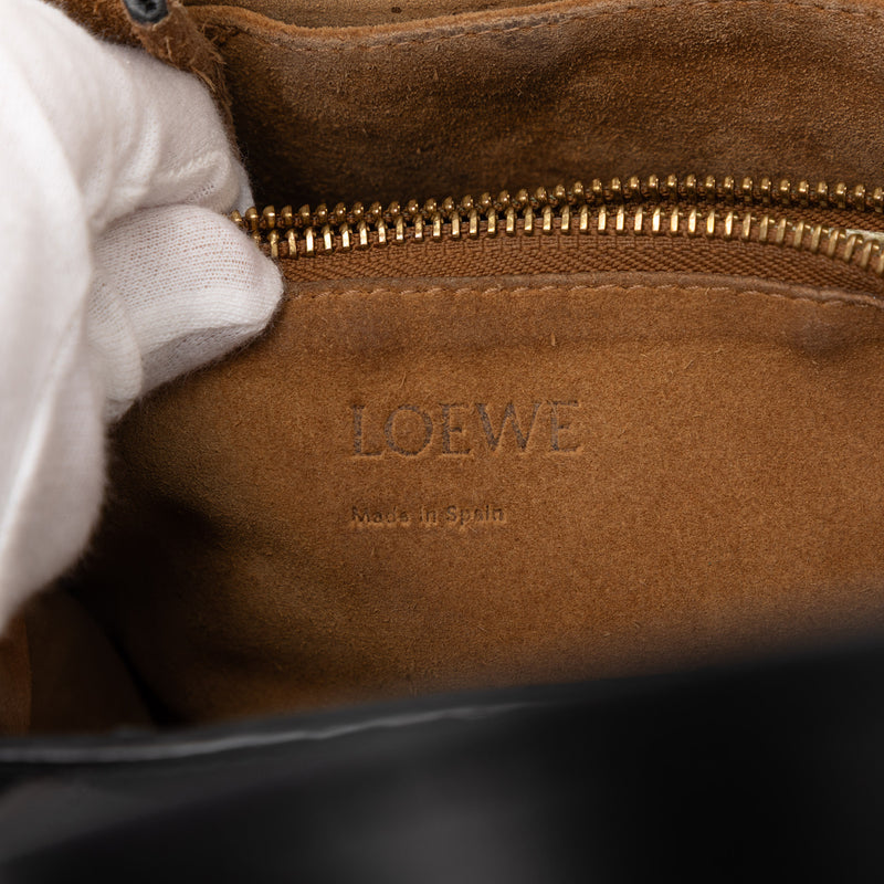 Small Leather Gate Top Handle Bag - Image 5