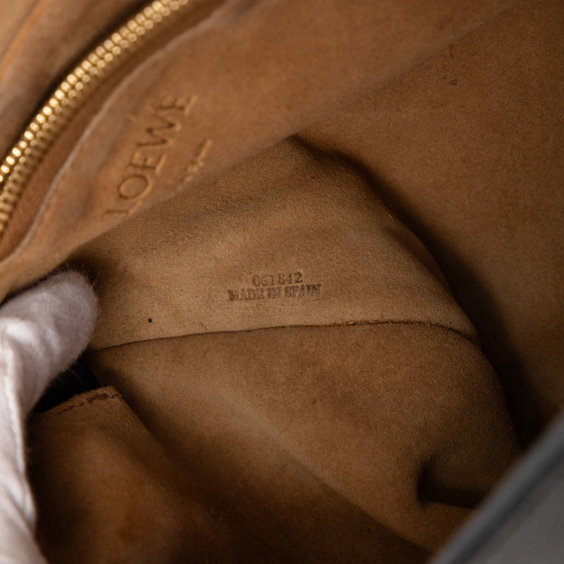 Small Leather Gate Top Handle Bag - Image 6