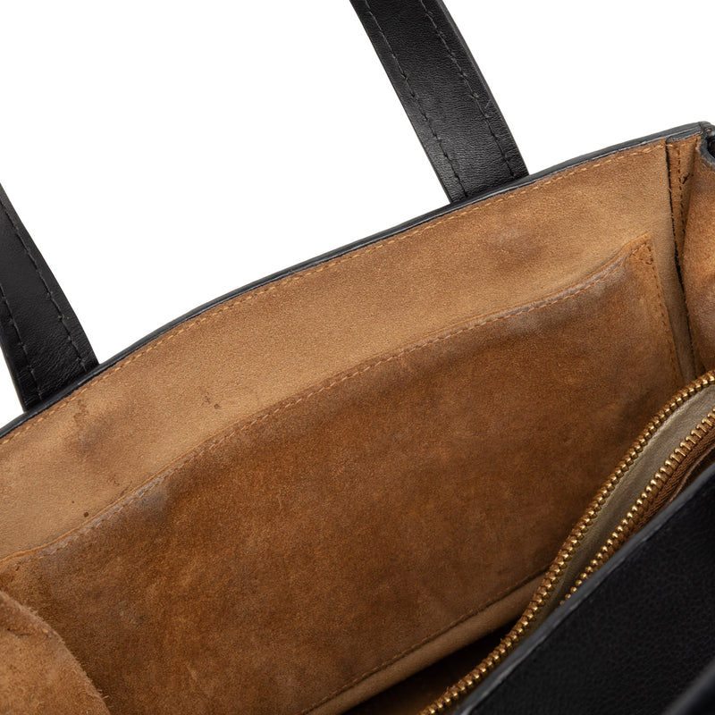 Small Leather Gate Top Handle Bag - Image 8