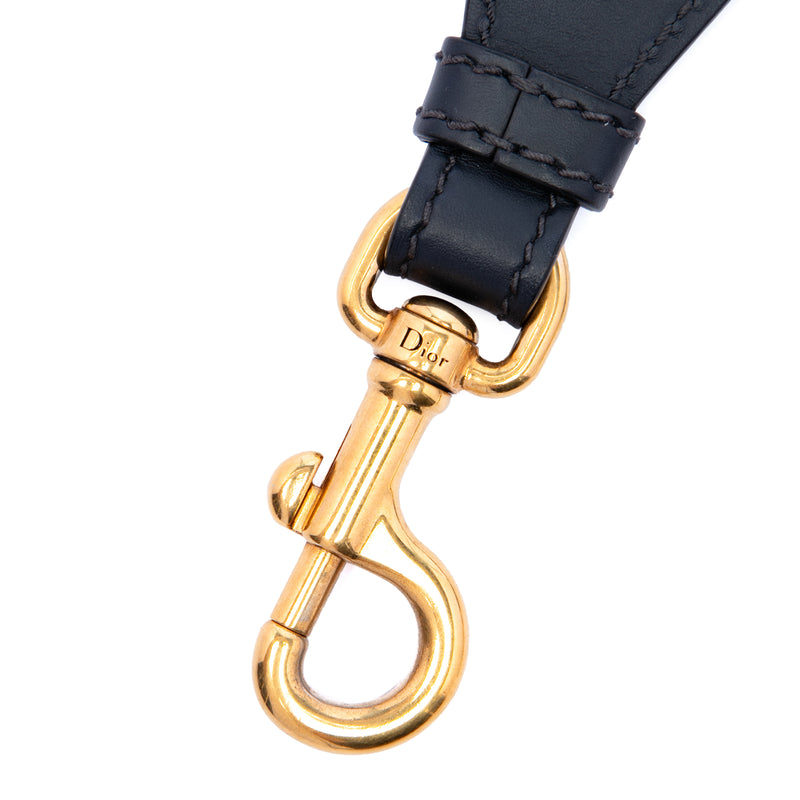 Oblique Embroidered Canvas Bag Strap - Image 4