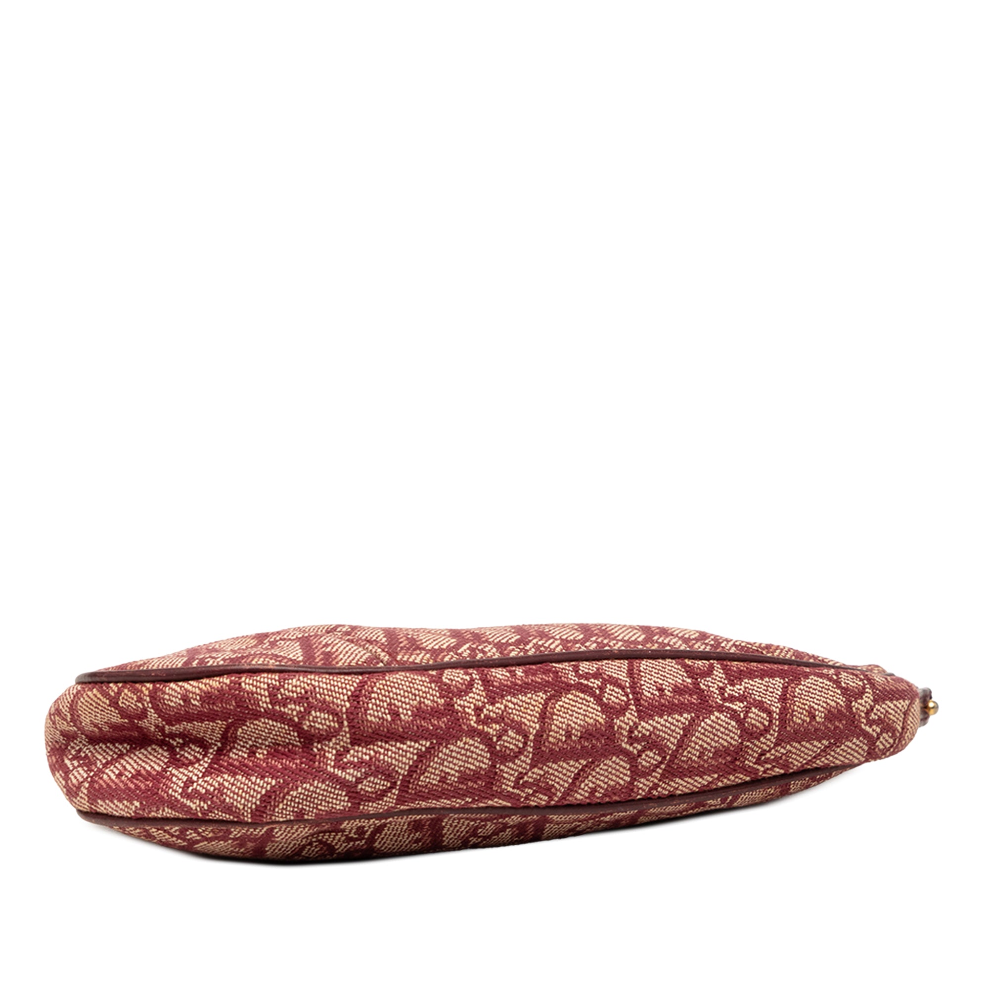 Mini Diorissimo Canvas Saddle Pochette - Image 3