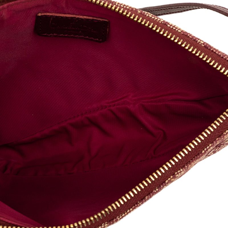Mini Diorissimo Canvas Saddle Pochette - Image 4