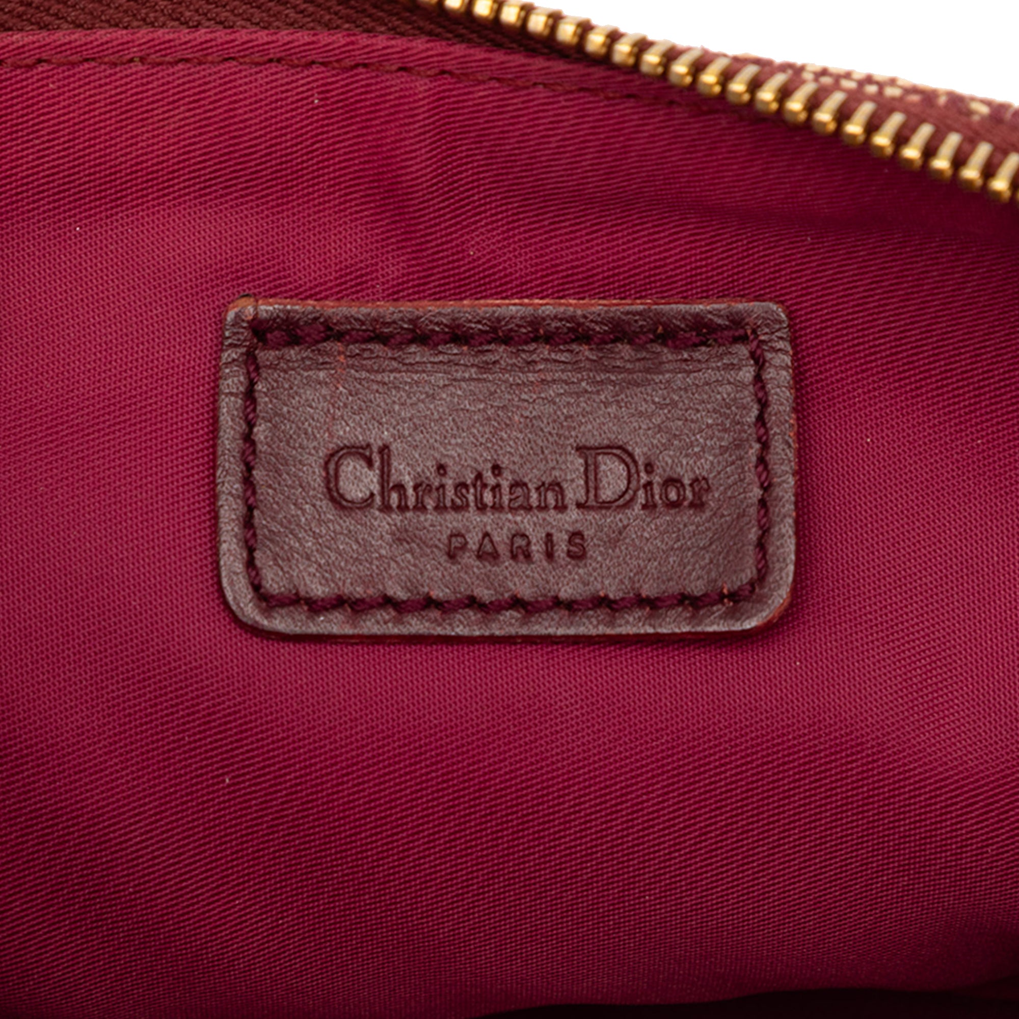 Mini Diorissimo Canvas Saddle Pochette - Image 5