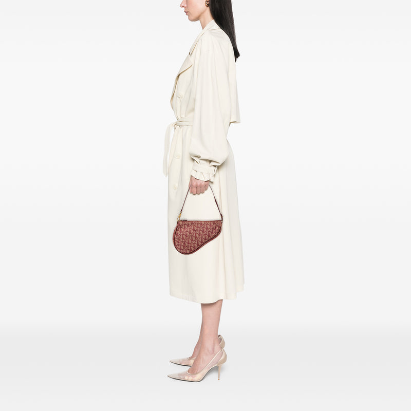 Mini Diorissimo Canvas Saddle Pochette - Image 7