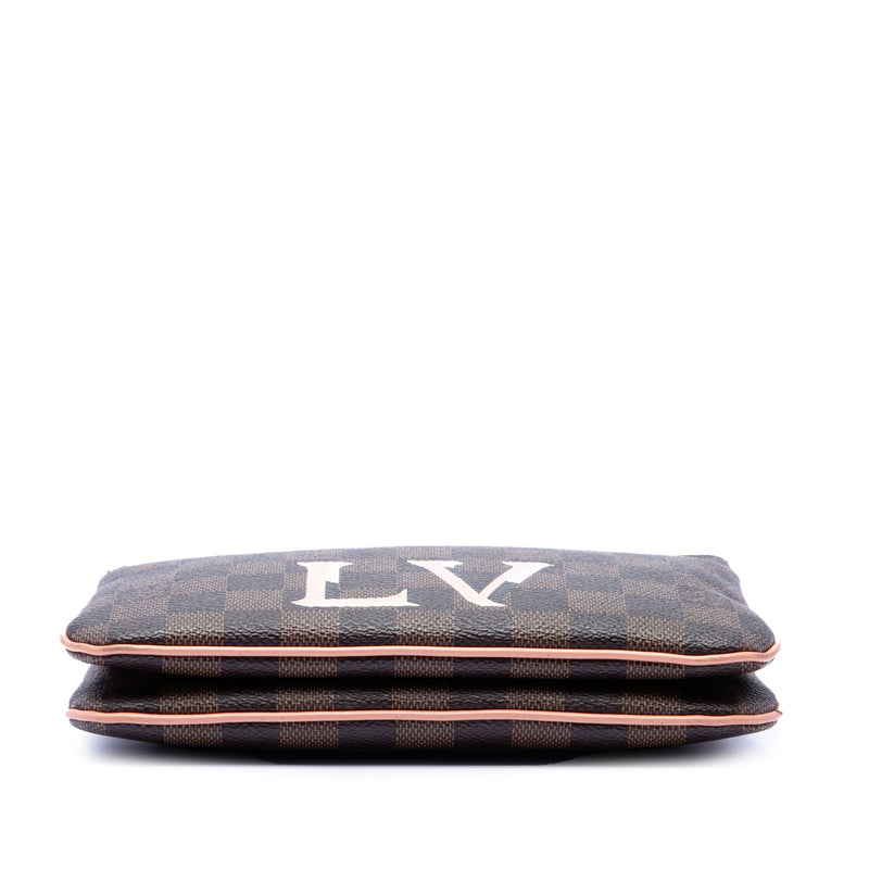 Damier Ebene Pochette Double Zip - Image 3