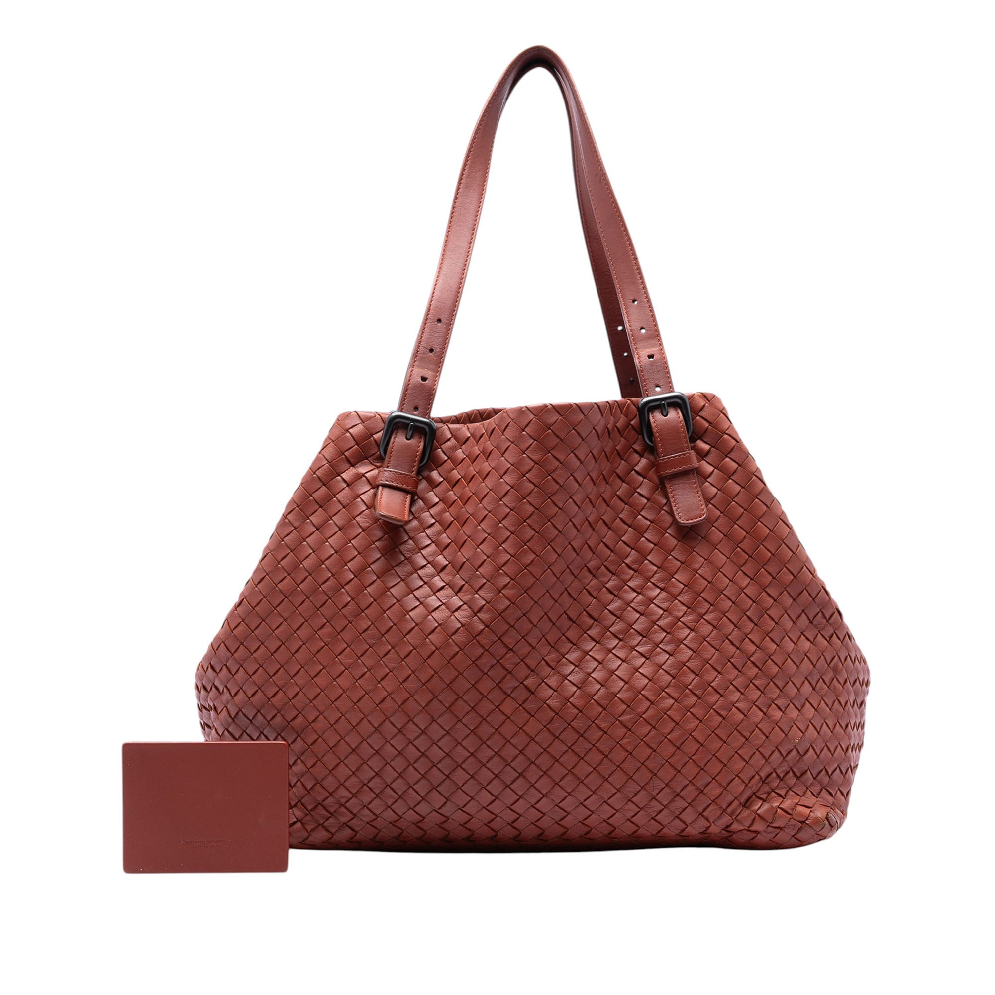 Large Nappa Intrecciato Cesta Tote - Image 6