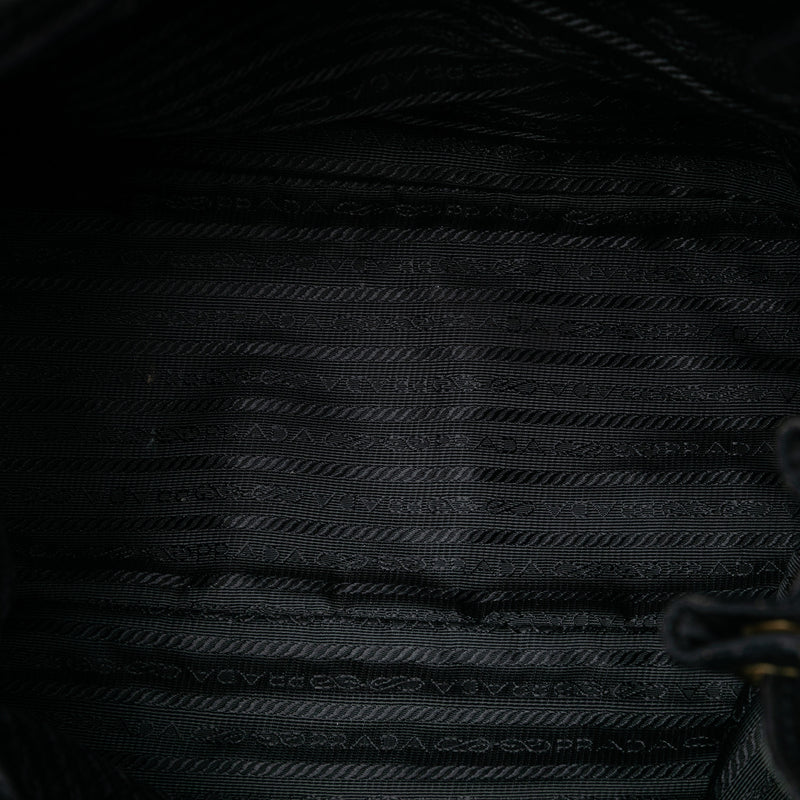 Tessuto Whipstitched Logo Oro Tassel Satchel - Image 4