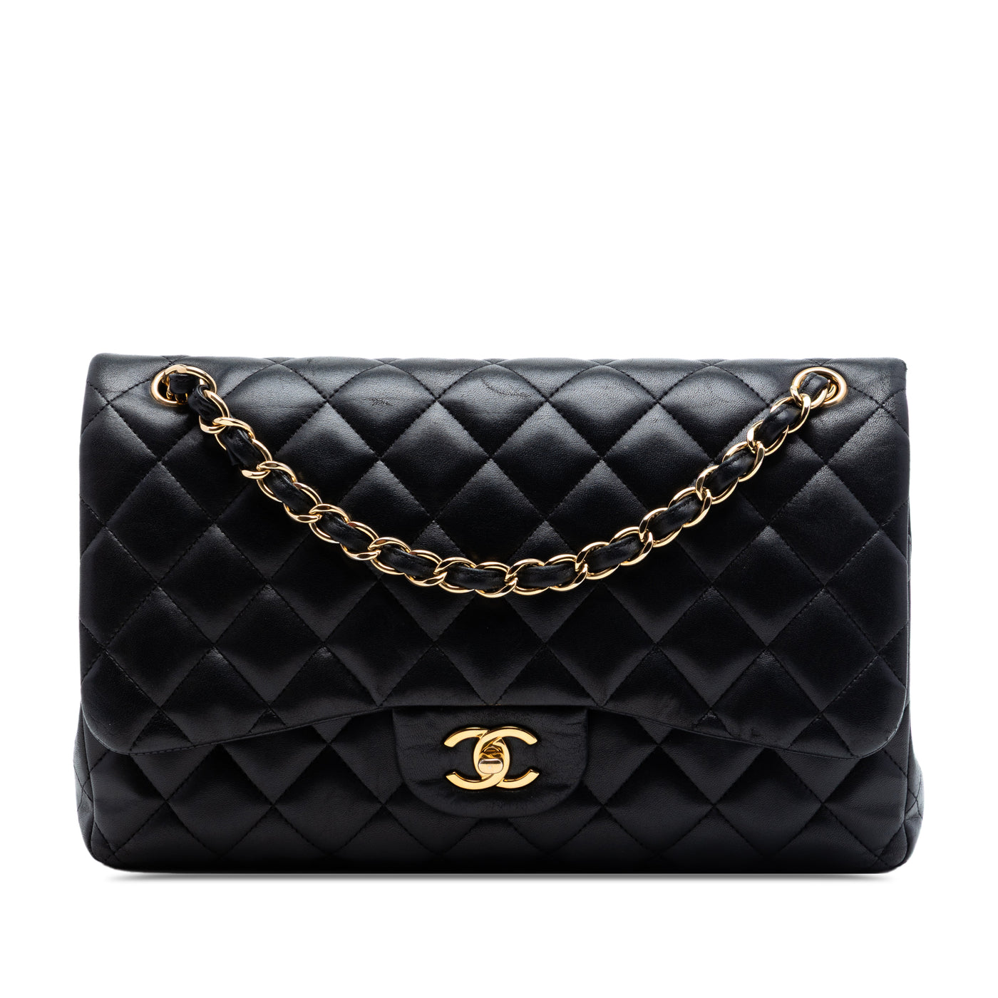 Jumbo Classic Lambskin Double Flap - Image 1