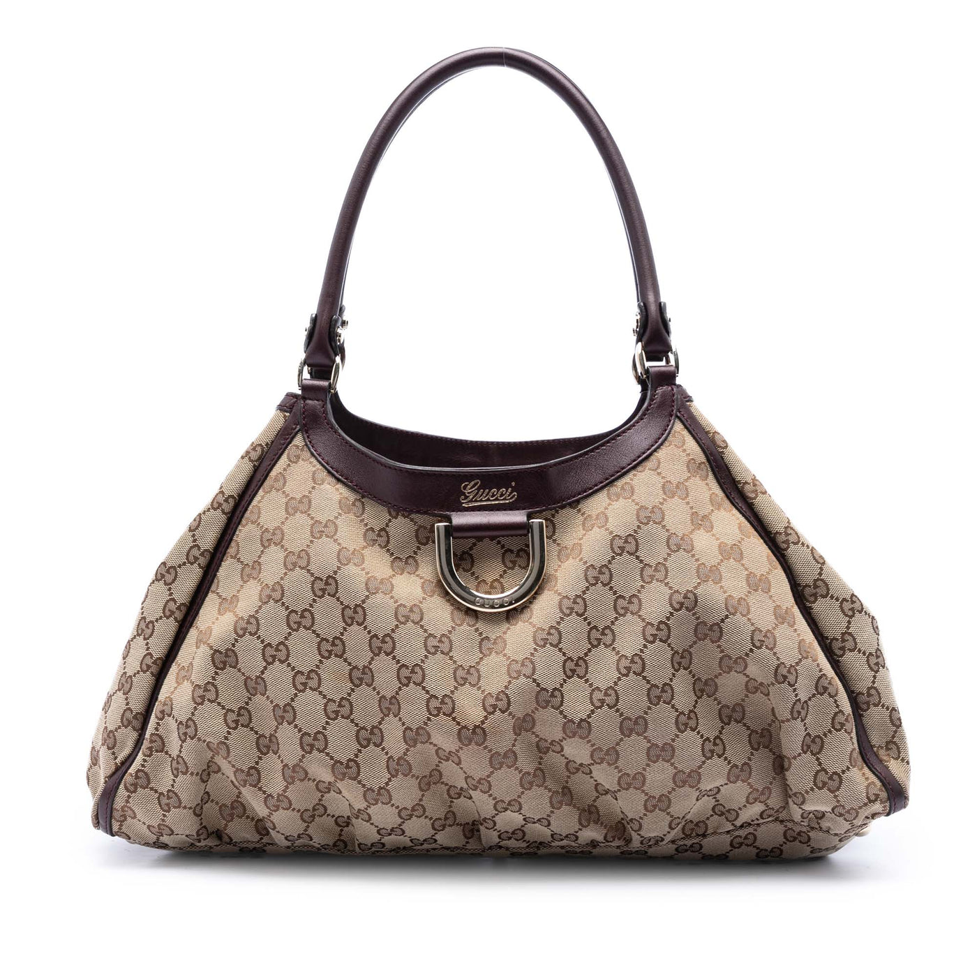 Large GG Canvas Abbey D Ring Shoulder Bag - Image 1