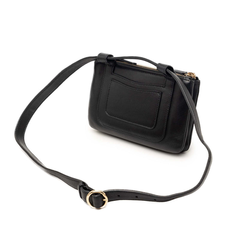 Lambskin Mania Double Zip Belt Bag - Image 2