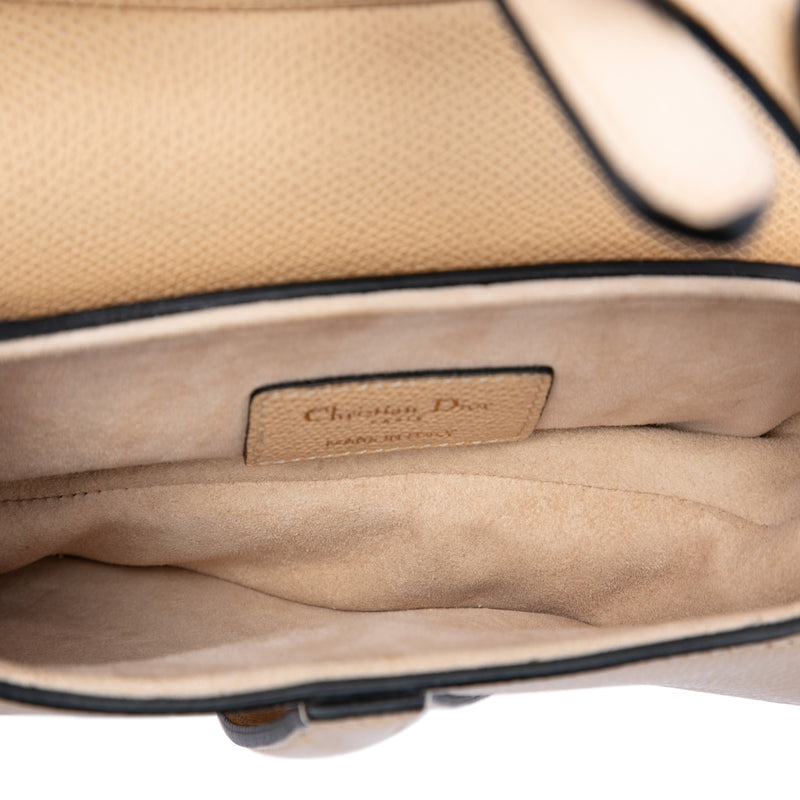 Mini Grained Calfskin Saddle Bag - Image 4