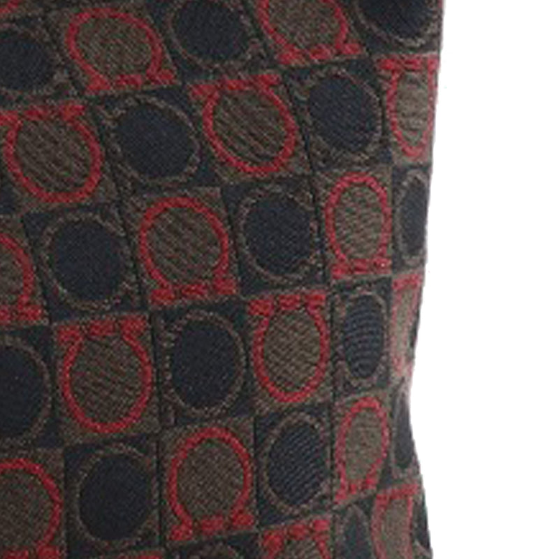 Gancini Canvas Shoulder Bag - Image 10
