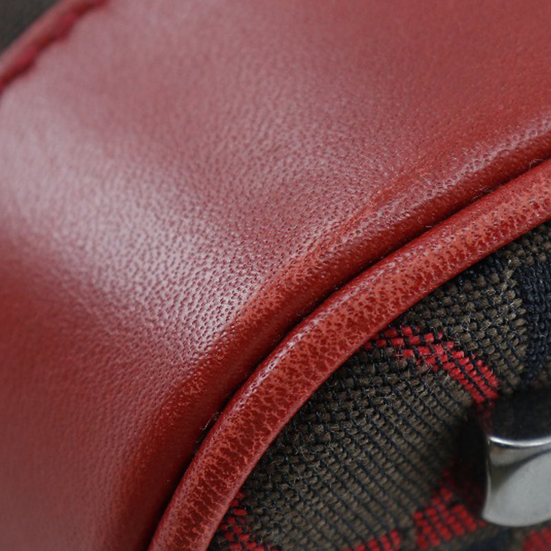 Gancini Canvas Shoulder Bag - Image 13