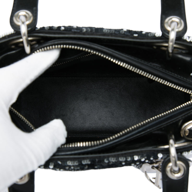 Medium Sequins Lady Dior - Image 4