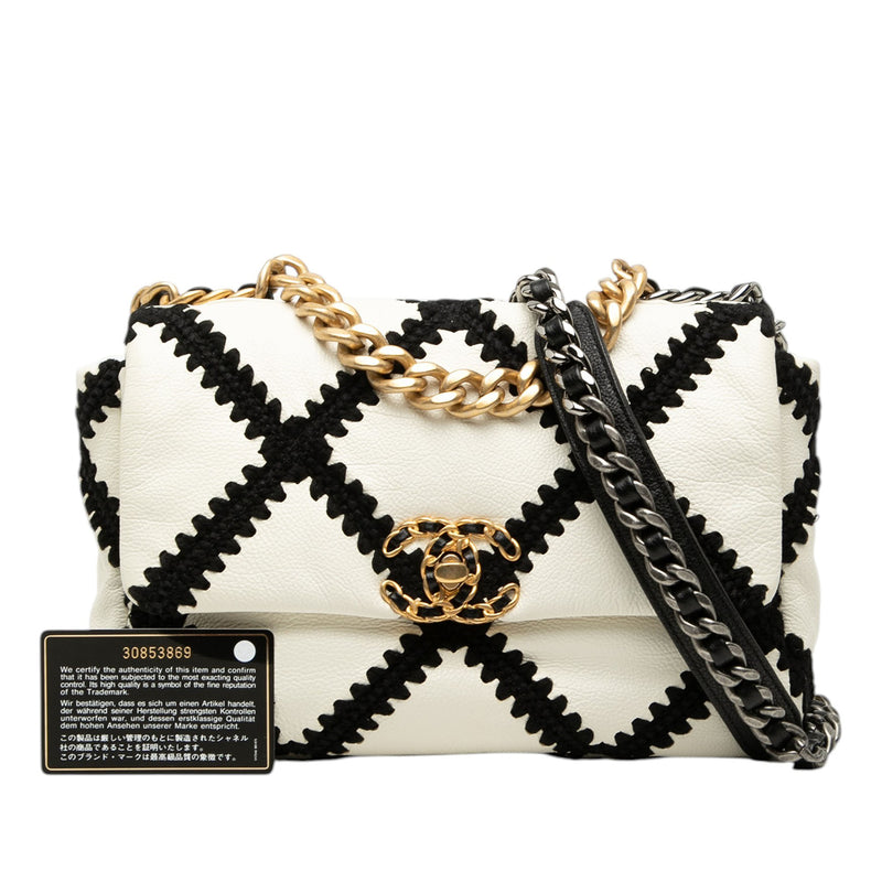 Medium Crochet Calfskin 19 Flap - Image 8