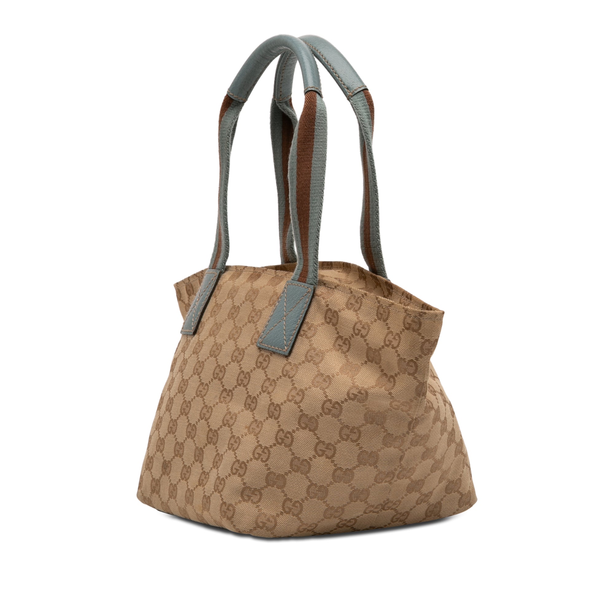 GG Canvas Web Tote - Image 2