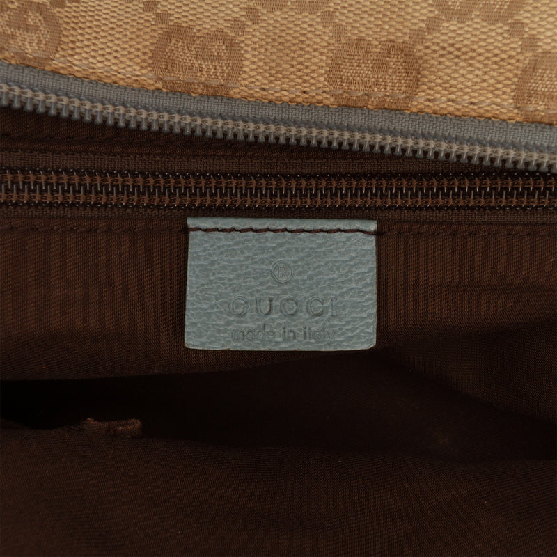 GG Canvas Web Tote - Image 5