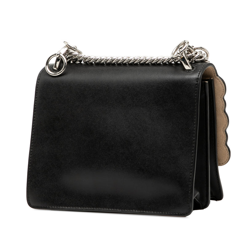 Mini Scalloped Leather and Pearls Kan I Crossbody - Image 2
