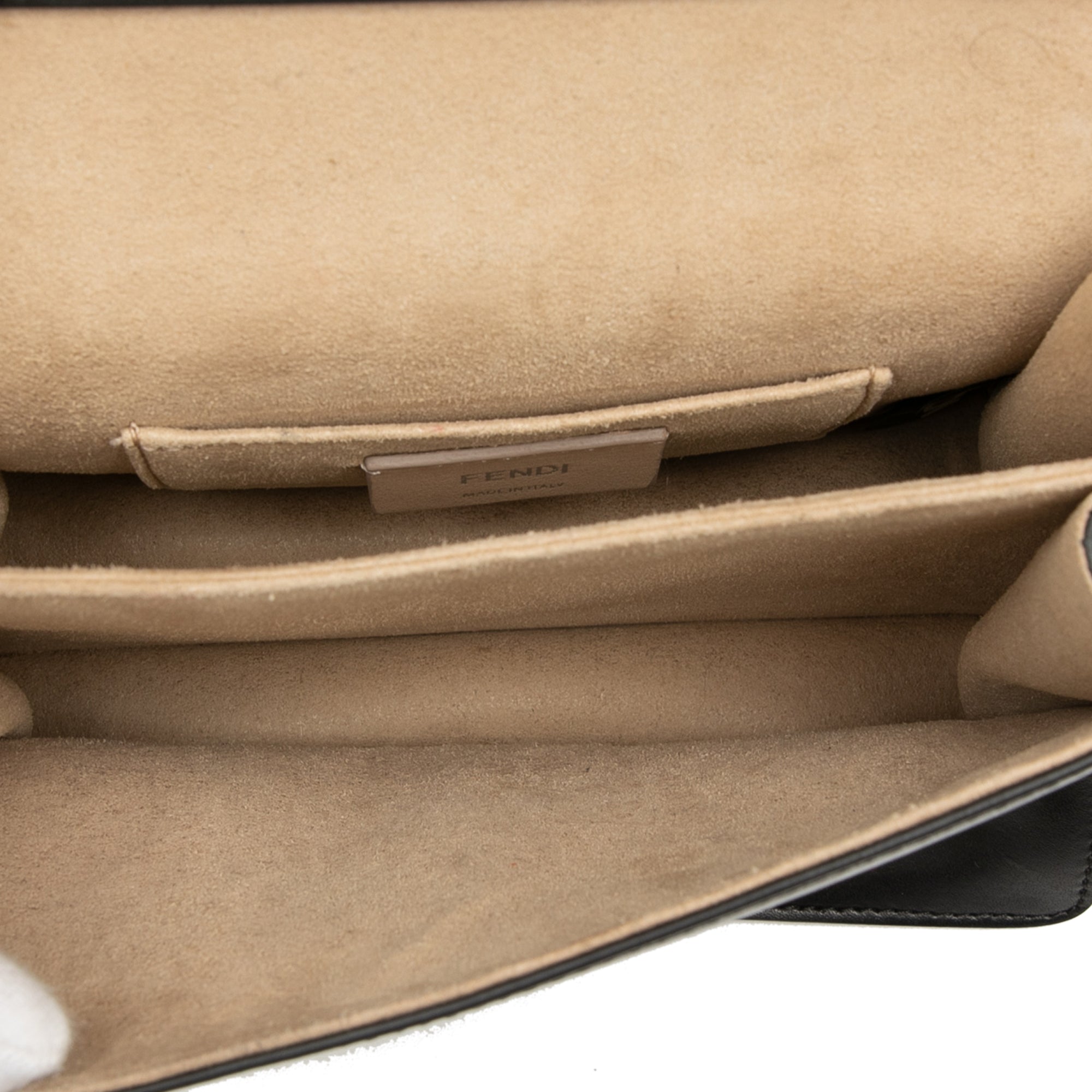 Mini Scalloped Leather and Pearls Kan I Crossbody - Image 4