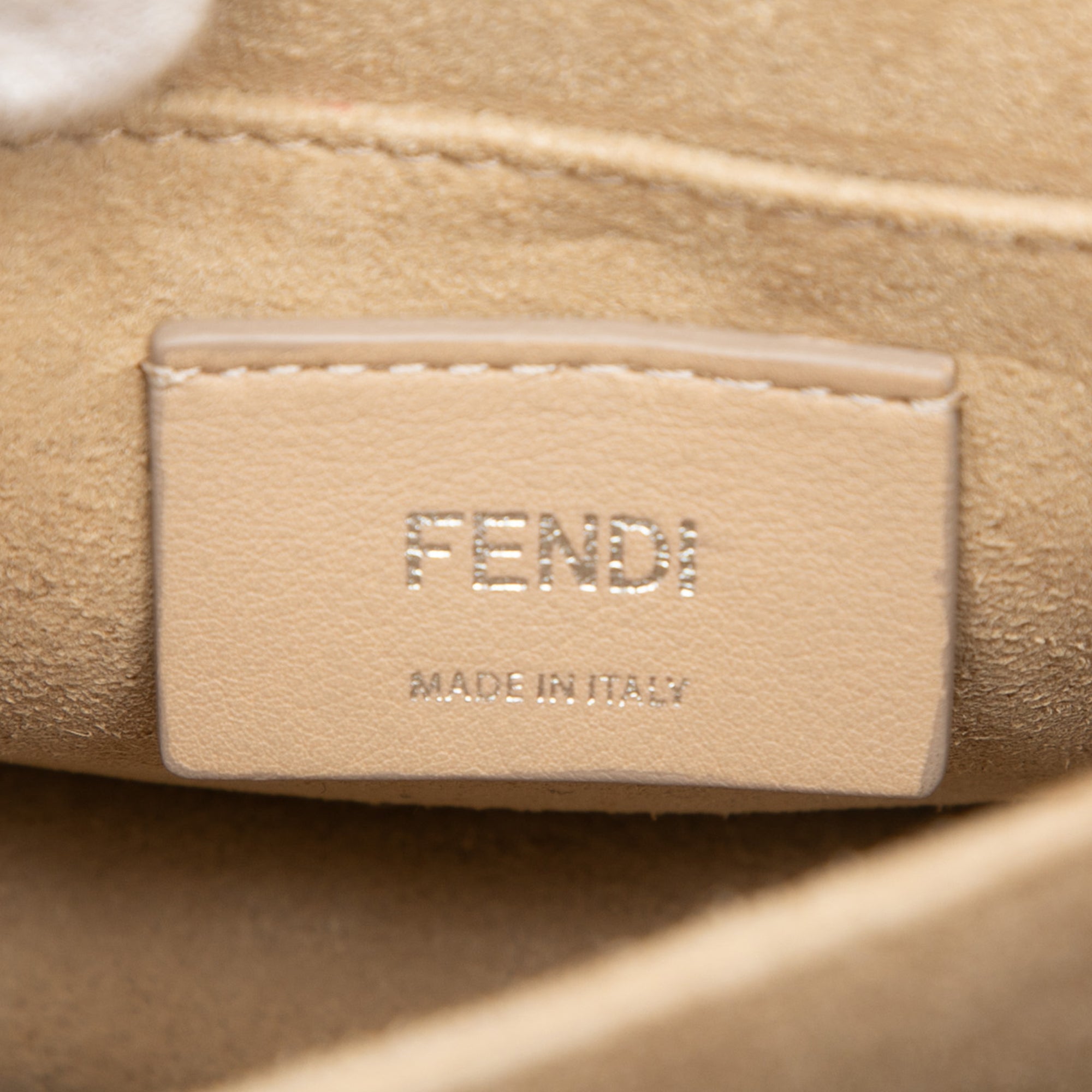 Mini Scalloped Leather and Pearls Kan I Crossbody - Image 5
