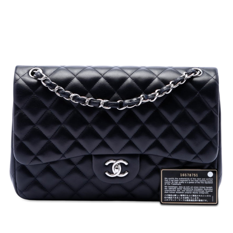 Jumbo Classic Lambskin Double Flap - Image 8