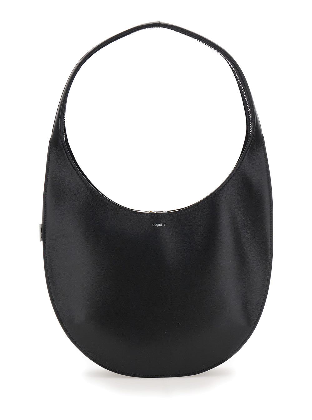 Coperni Swipe Shoulder Bag — Black Cow Leather