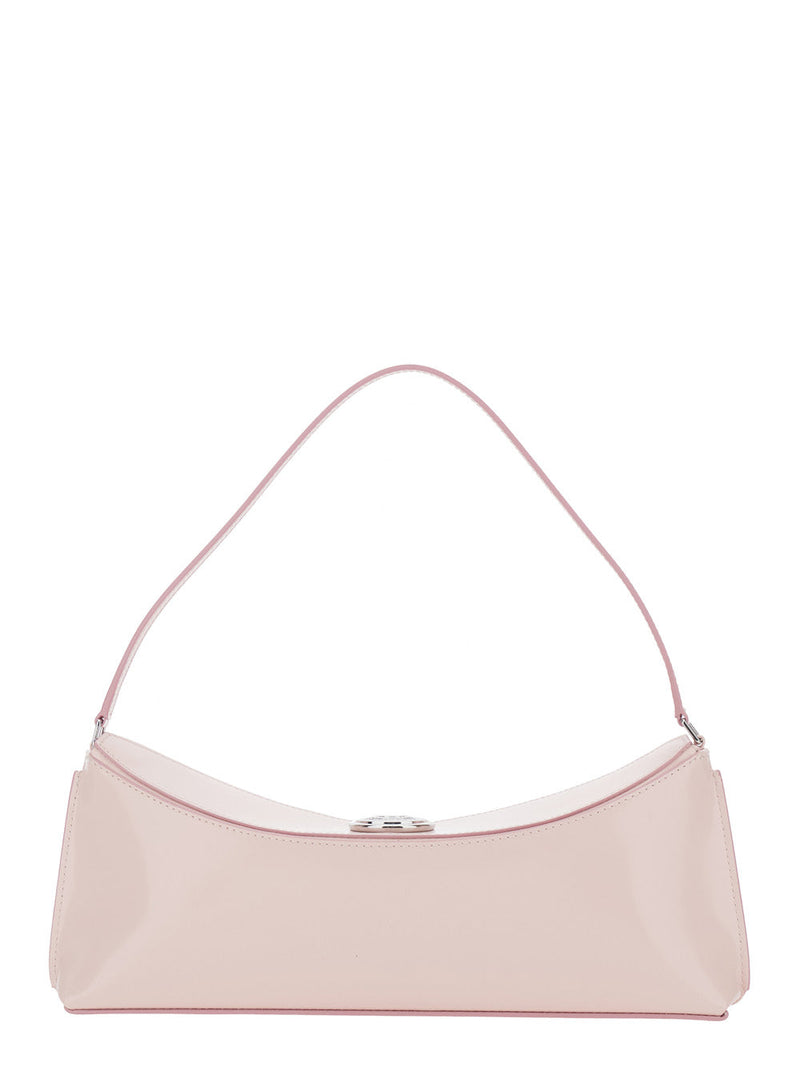 Jacquemus Leather Shoulder Bag — Pink Calf